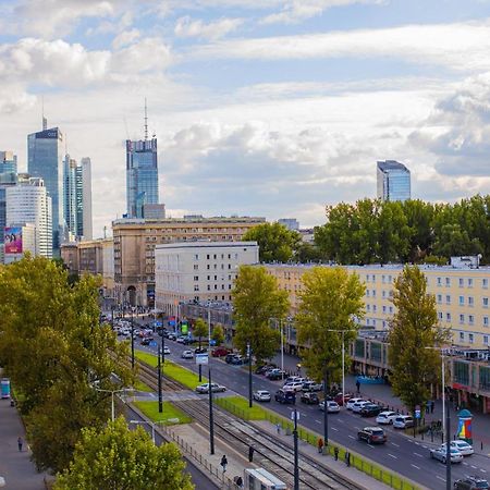 Large Flat. Great View. City Center. Varšava Exteriér fotografie